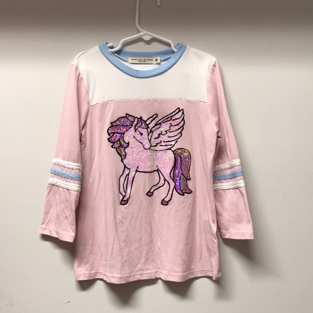 🦄CHANCE OR FATE UNICORN JERSEY TOP🦄